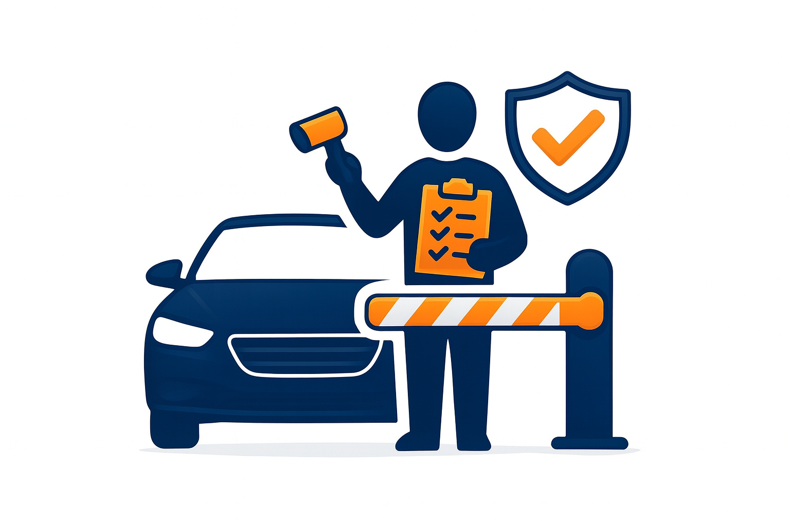 Personal- und Fahrzeugkontrollen